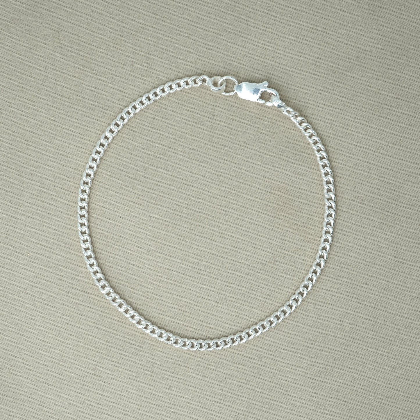 Elegant Silver Chain Bracelet for Men & Women