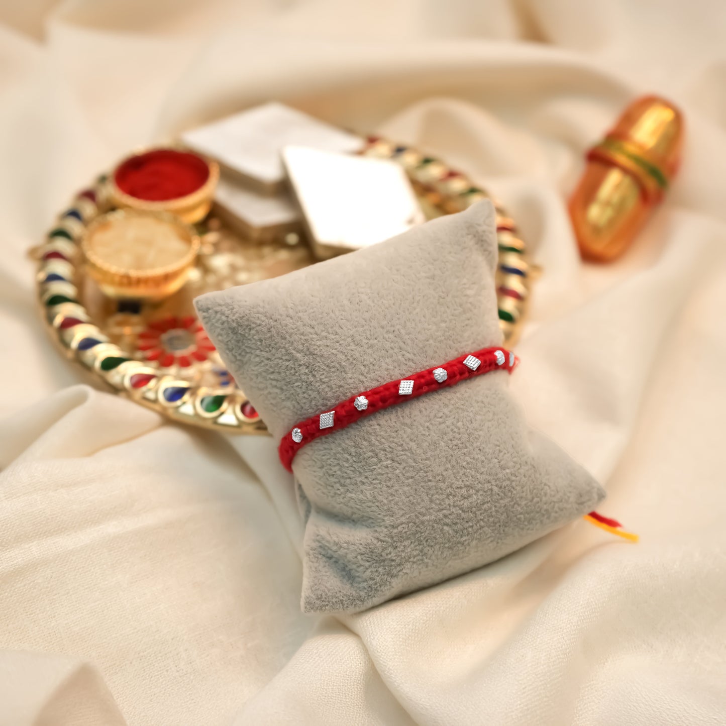 Sterling Silver Rakhi Timeless Bond of Love