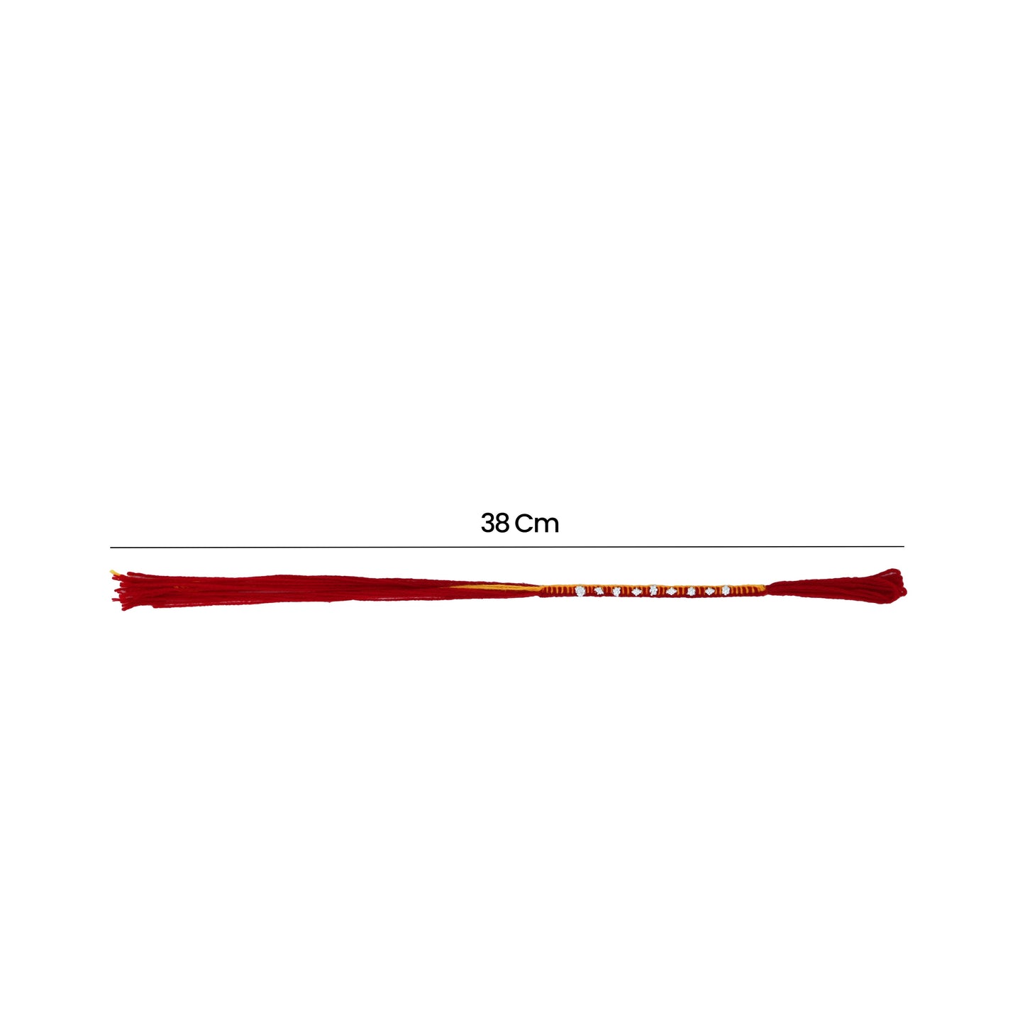 Handcrafted Silver Buds Rakhi Assorted Design